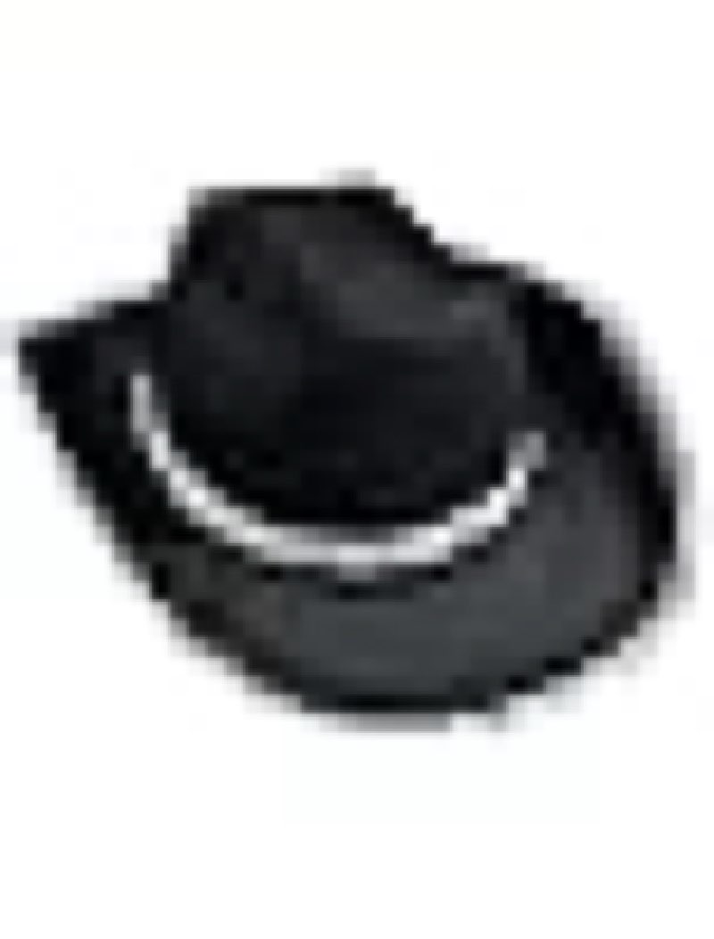 Cowboy Hats for Women Men Wide Brim Rhinestone Tasseled Large Cap for Club Party Retro Fluffy Hat