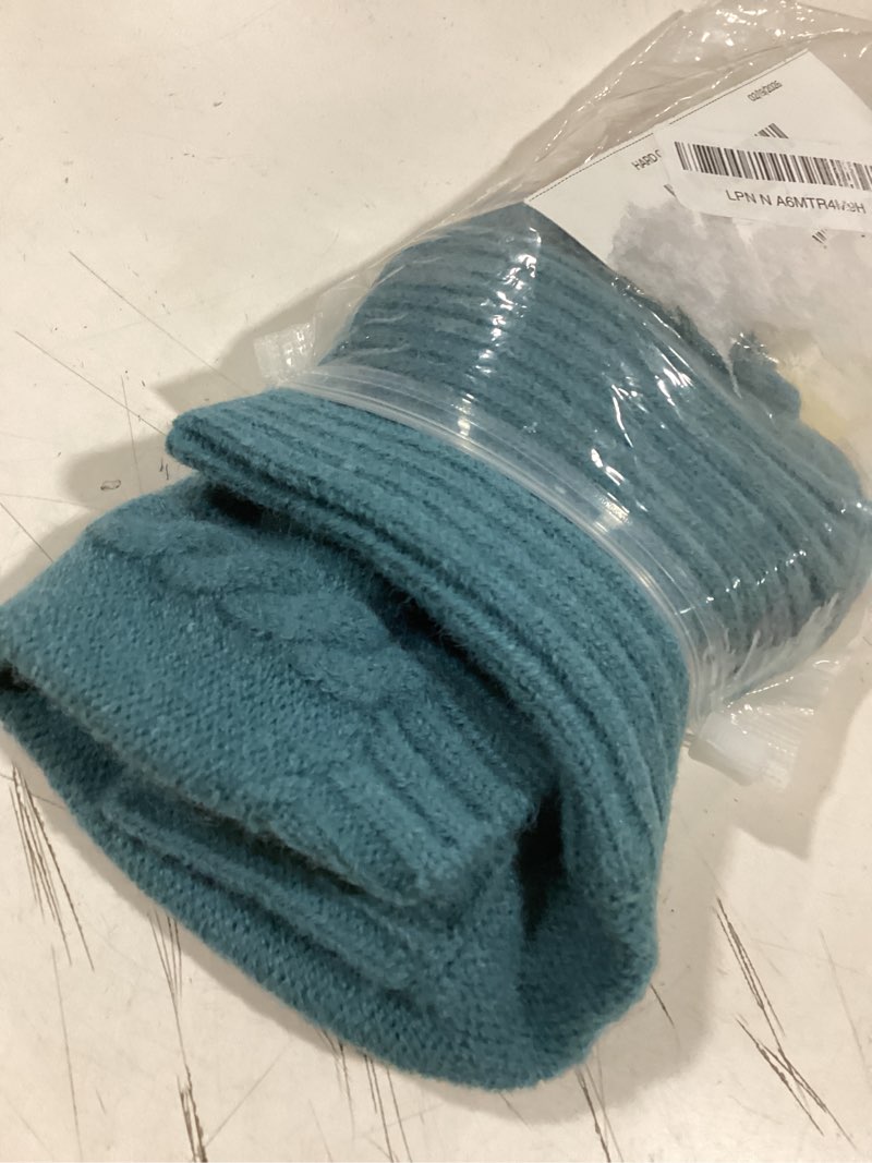 Condition photo showing Good Condition for Queenmore Small Dog Pullover Sweater, Cold Weather Cable Knitwear, Classic Turtleneck Thick Warm Clothes for Chihuahua, Bulldog, Dachshund, Pug (Peacock Blue, X-Small) X-Small Peacock Blue