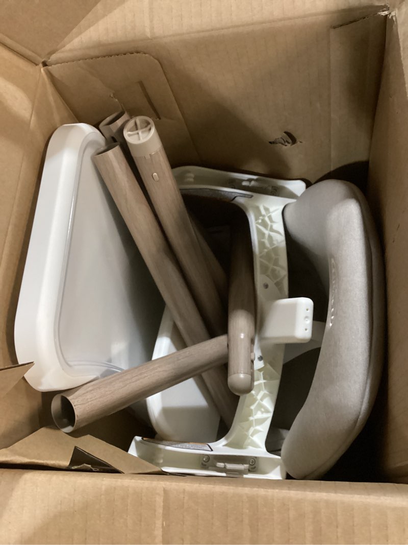 Condition photo showing Good Condition for graco ready2dine 4-in-1 highchair, portable high chair with 4 growing stages, foldable baby high chair, toddler feeding seat, youth stool, and big kid seat, linden 4-in-1 dlx linden