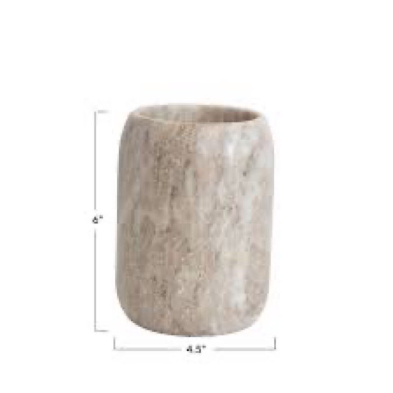 Celise modern marble bottle holder 