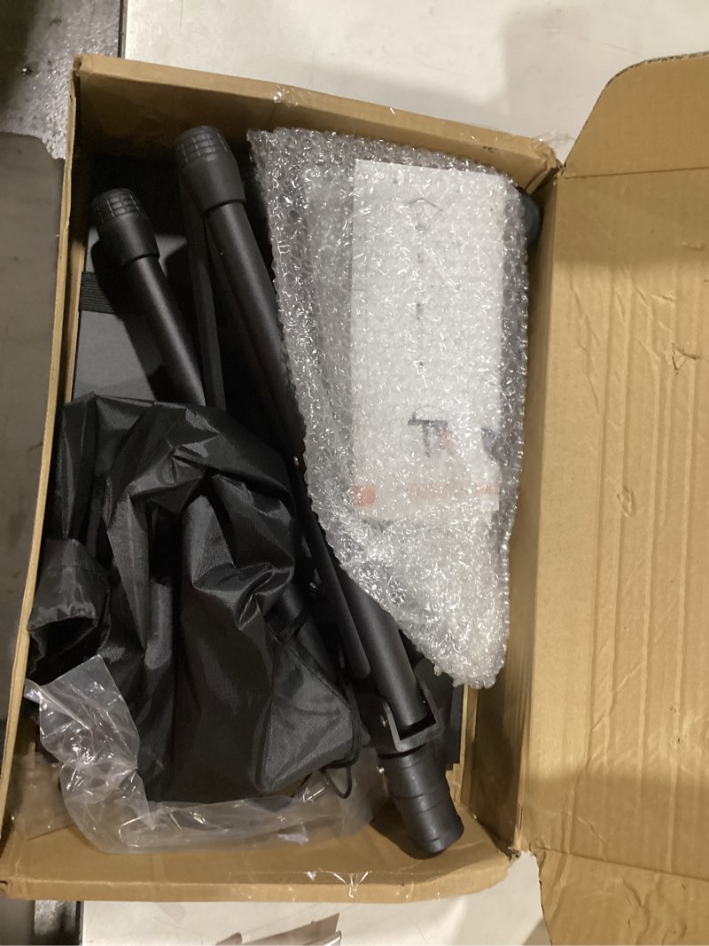 Condition photo showing New/Like New for Projector Stand Tripod Adjustable, Laptop Height from 23.5 to 46.5 inches with Gooseneck Phone Holder, Floor for Office, Home, Stage, Studio, DJ Racks Holder Mount, 23.5inch-46.5inch A?23"-46" Black