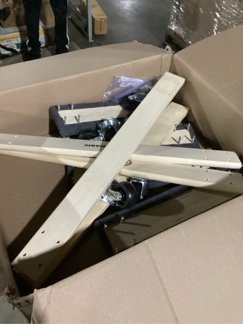 Condition photo showing Good Condition for simpli-magic 79545 30 in. x 18 in. hardwood furniture moving dolly 1,320 lbs. capacity – 4 swivel wheels heavy-duty furniture dollies, 2 pack 1320 lbs