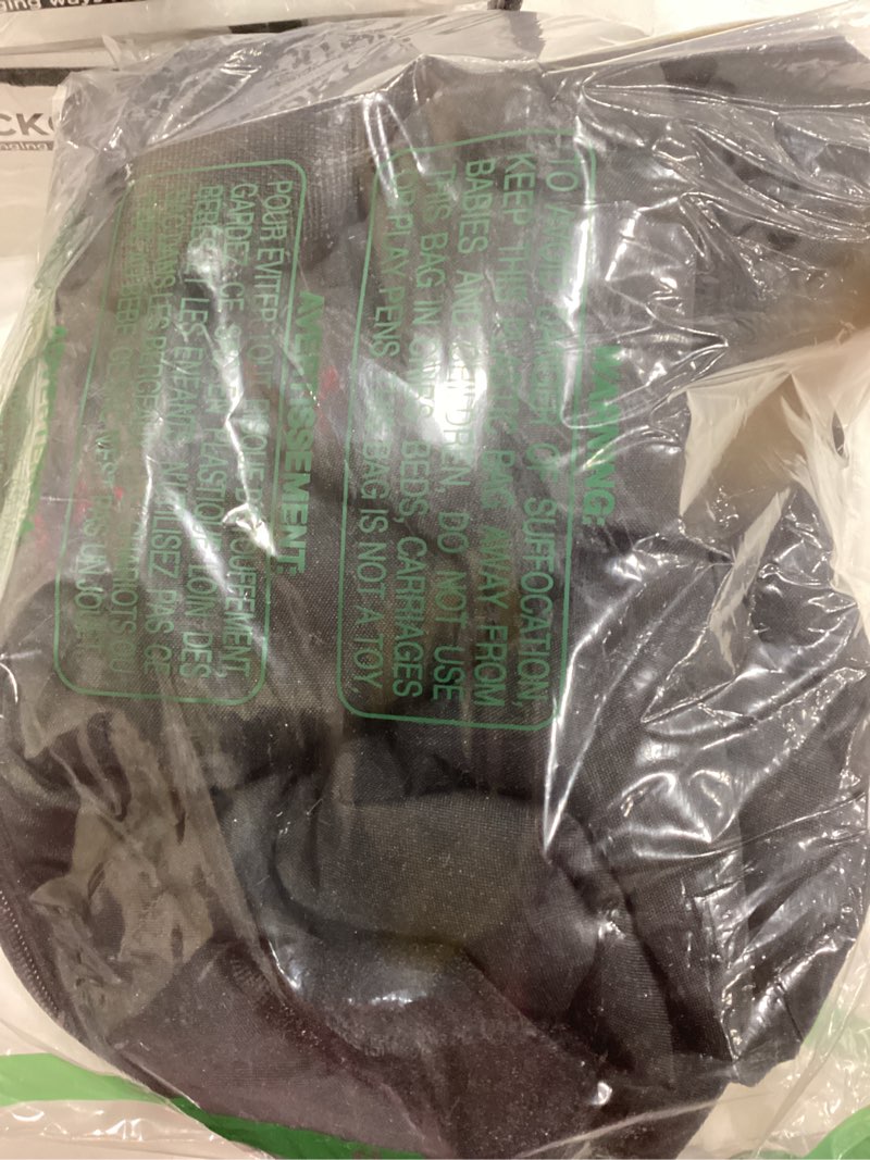 Condition photo showing As Is for Car Seat Cover for Babies Winter - Baby Car Seat Covers Universal Cold Weather Shield,Warm and Cozy Carseat Covers Canopy Water Resistant for Baby Protection Car Seat Covers for Infant Car Seat Black