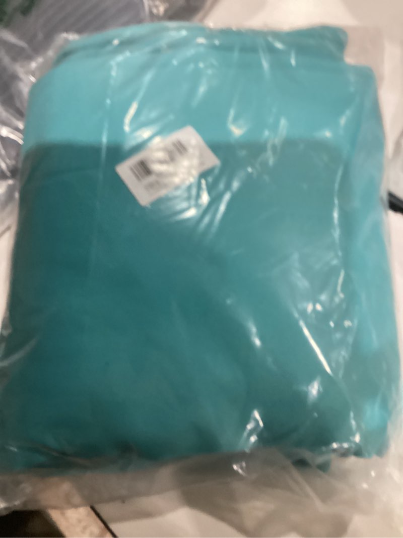 Condition photo showing Good Condition for dwcn blackout curtains for bedroom, thermal room darkening living room curtain - w60 x l63 inches long, set of 2 panels, turquoise turquoise 60"w x 63"l (pack of 2)