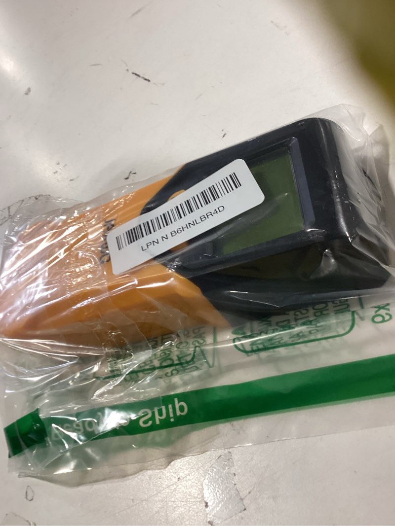 Condition photo showing Good Condition for stud finder wall scanner - 5 in 1 stud finder tool w/smart chip and hd lcd display, stud detector beam finders for the center and edge of wood ac wire metal studs joist pipe (buttercup)