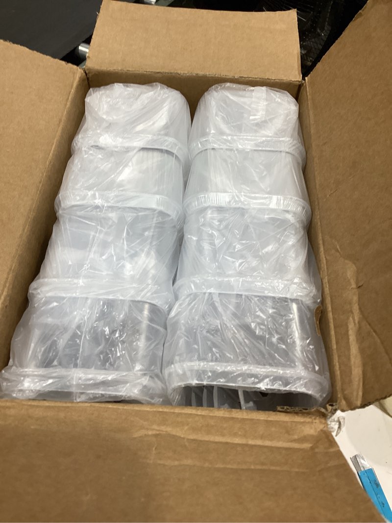 Condition photo showing Good Condition for snslxh airtight food storage containers with lids, 24 pcs plastic pantry organizers and storage canisters for cereal, dry food, flour and sugar, bpa free, includes 24 labels