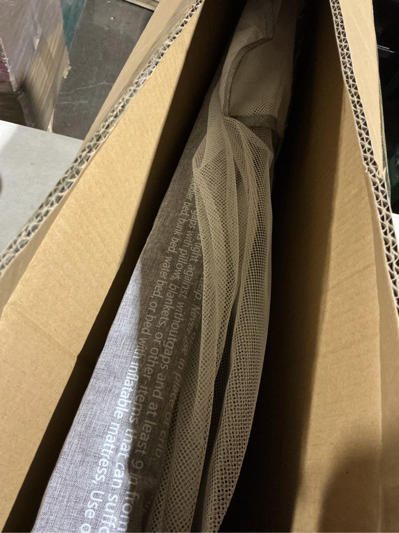 Condition photo showing As Is for FAMILL Bed Rail for Toddlers, 2 Minutes Assembly Foldable Guard for Baby, Toddler Bed Rails Suitable for Queen/King/Full/Twin Size, Grey, 78.7", 1 Side