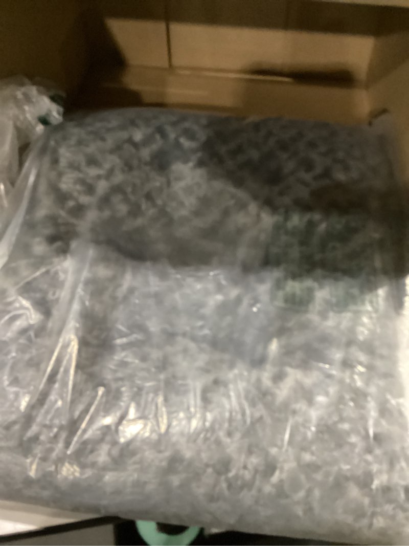 Condition photo showing New/Like New for KSIIA Washable Dog Bed Deluxe Plush Dog Crate Beds Comfy Kennel Pad Anti-Slip Pet Sleeping Mat for Large, Jumbo, Medium, Small Dogs Breeds, 47" x 29", Dark Grey Dark Grey 47.0"L x 29.0"W x 4.0"Th