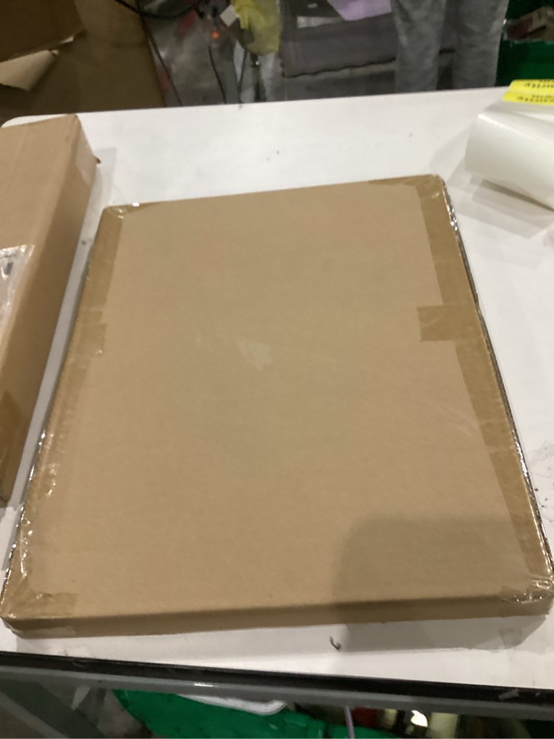 Condition photo showing New/Like New for Yaetm 12x16 Vintage Picture Frame, Ornate Antique Gold 12x16 Frame with Real Glass, 1.4-inch Wide Molding, White Mat for 9x12 Photo - Portrait/Landscape, Wall Mount (Black/Gold, Single) 12x16 - 1 pack Antique Gold & Black