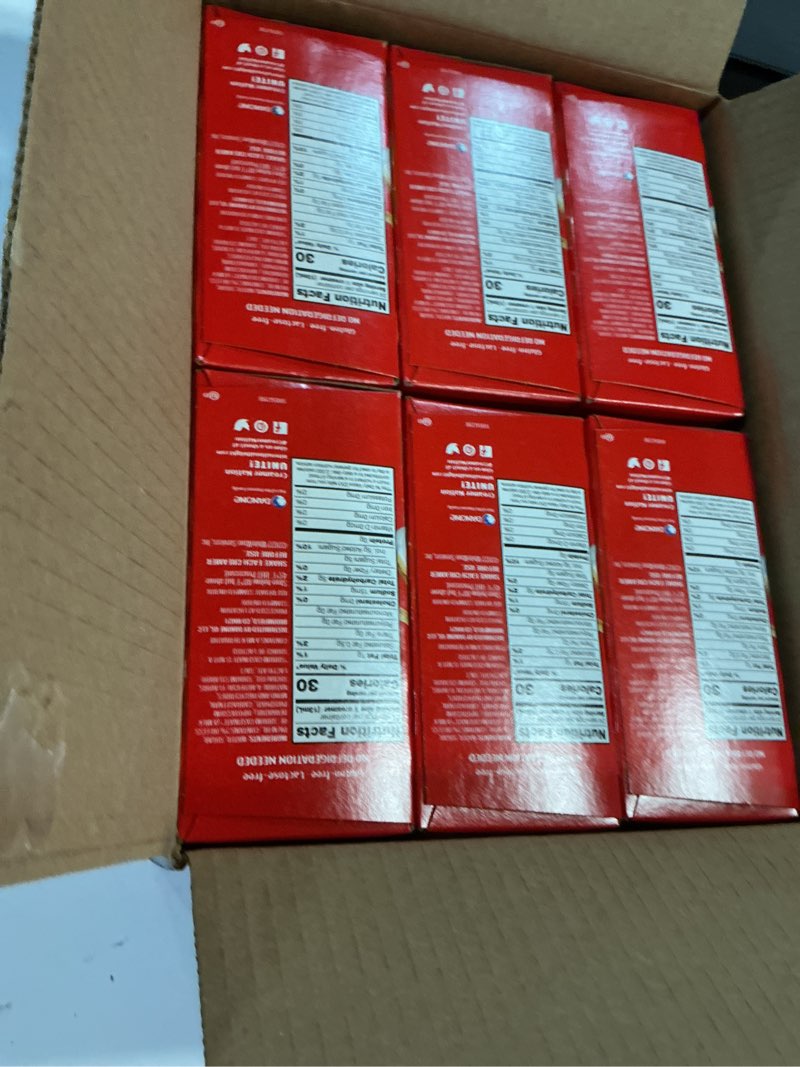 Condition photo showing New/Like New for (Case of 6 packs BBD 18/12/25). International Delight Coffee Creamer Singles, Sweet & Creamy, Shelf Stable Flavored Creamer, 24 Ct, 16 FL Oz, Pre-Portioned Creamers Sweet & Creamy 24 Count (Pack of 1)