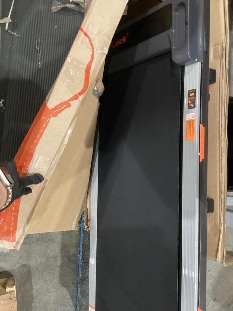 vitalwalk walking pad treadmill with incline, 43"x18" wide full deck, auto incline, portable under desk treadmills for home office,