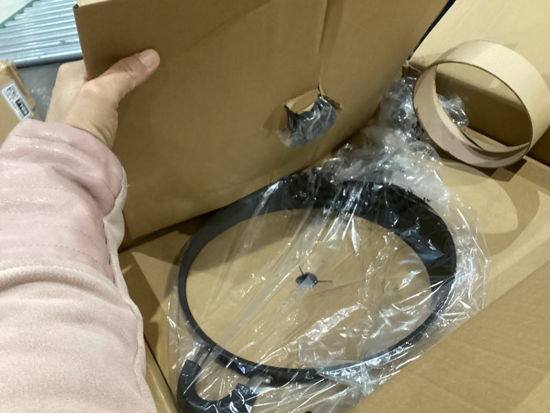 Condition photo showing Good Condition for Cook N Home Hard Anodized Nonstick Wok with Lid 12-Inch, Non Stick Stir-Fry Pan, Flat Bottom Wok Pan, Induction Cookware, Black Black 12-Inch