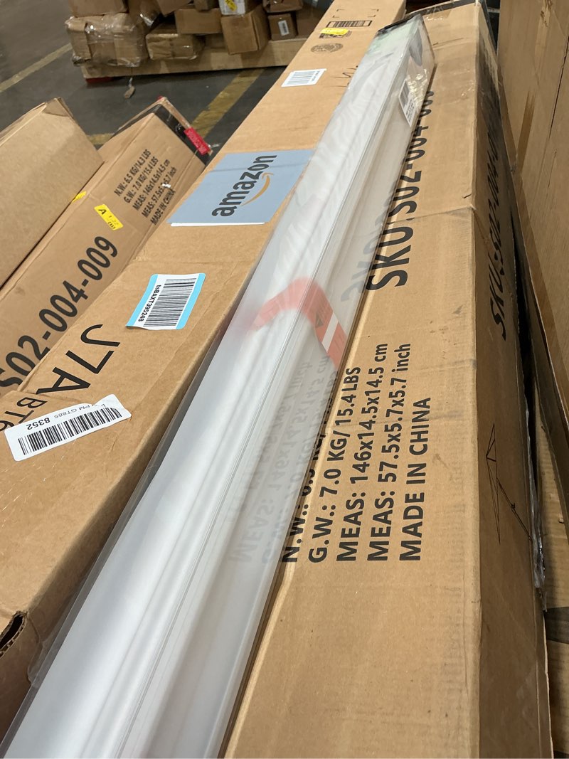 Condition photo showing Good Condition for cordless blackout roller shades blinds for windows free-stop,pull down room darkening with valance,thermal insulated woven fabric window door blinds for home,office,white 45" w x 72" l 45"w x 72"h white