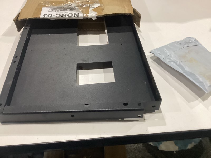 Condition photo showing Good Condition for 8gpu mining rig frame, steel open air miner mining computer frame rig case for crypto coin currency bitcoin eth etc zec mining accessories tools - frame only, fans & gpu is not included