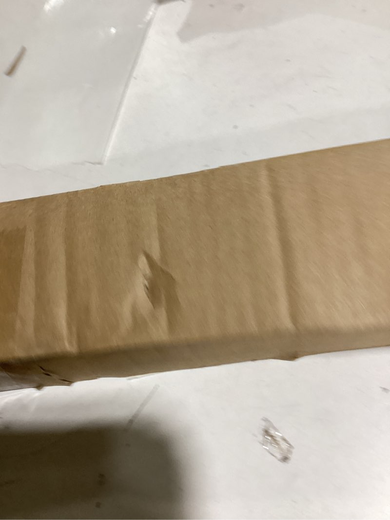 Condition photo showing New/Like New for Akfado Floater Frame for 24x30 Canvas Paintings, 0.86" Deep DIY Metal Floating Frames for Abstract Art Prints Memorial Portraits, Modern Living Room Wall Decor, No Glass & Back (Gold) 24x30" Gold