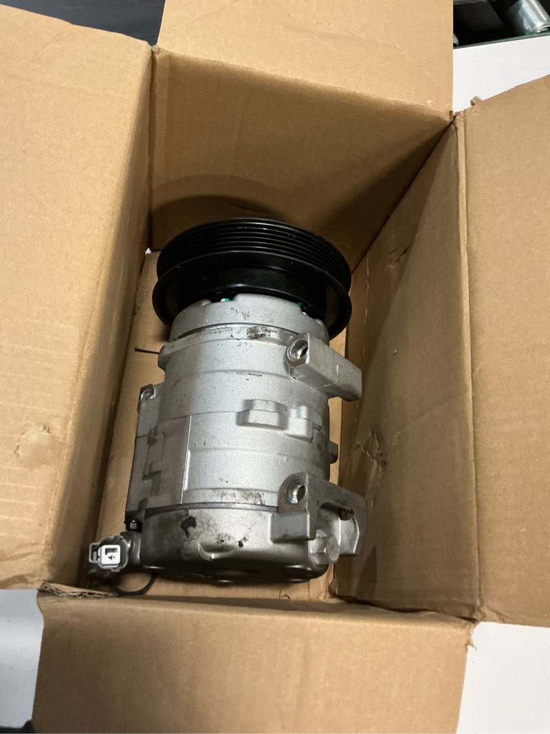 Condition photo showing As Is for eccpp ac compressor 2003-2006 for acura mdx 3.5l 2003-2008 for honda for accord odyssey pilot ridgeline 3.0l 3.5l air conditioning compressor rapid cooling 10s20c