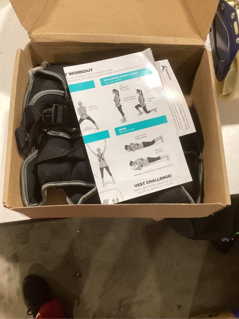 Condition photo showing Good Condition for Empower Weighted Vest for Women - Workout Vest - Fixed 8lbs or Adjustable 10-12-14-16lbs - Adds Resistance to Strength Training, Running, Walking & Cardio - Designed To Fit A Womanâ€™s Body