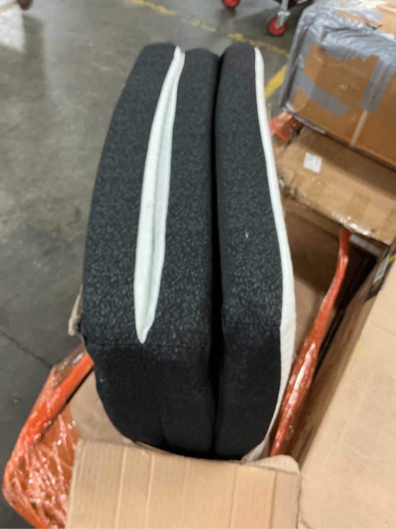 Condition photo showing As Is for DUMOS Tri-fold Memory Foam Mattress - 3 Inch Single Size Portable Floor Bed, Foldable Mat for Kids and Adults, Collapsible and Washable Cover with CertiPUR-US Certified, for Travel & Camping & Yoga Single 3 inch