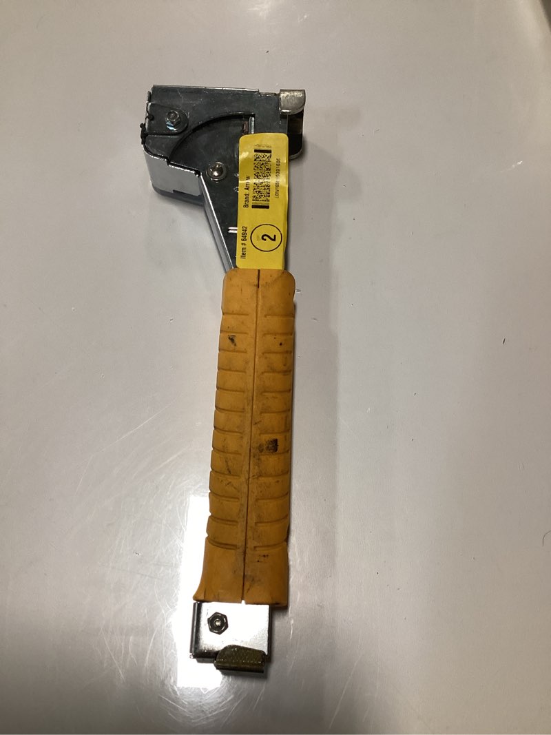 Condition photo showing New/Like New for Arrow HT50DS Heavy Duty, Medium, Hammer Tacker