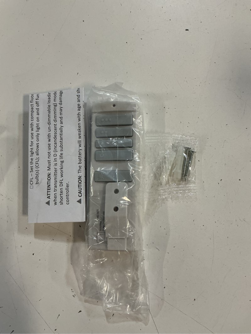 Condition photo showing New/Like New for replacement remote for harbor breeze ceiling fan remote control, light dimmer 3-speed wall mount for a25-tx001-r1, a25-tx005r, a25-tx013, zjf-rt01a,315mhz(remote only) rc-92t remote