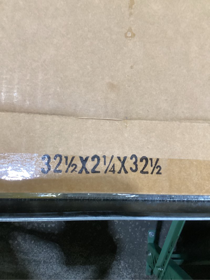 Condition photo showing New/Like New for 26GA Galvanized Drain Pan W/O Hole-Rust-Free Made for Electric Water Heater & Air Conditioning Units Protects Floor From Water Damage, Easy to Install- 26\"x26\"x2\", ACTUAL MEASUREMENTS IN PHOTO 