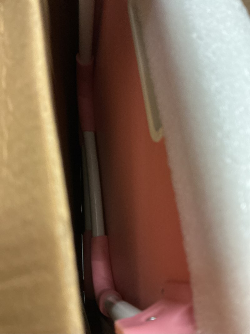 Condition photo showing New/Like New for Foldable Laptop Table, Portable Lap Desk Bed Table Tray, Laptop Stand with Cup Holder & Tablet Slot & Lifting Handle for Working Writing Drawing & Eating (Pink)