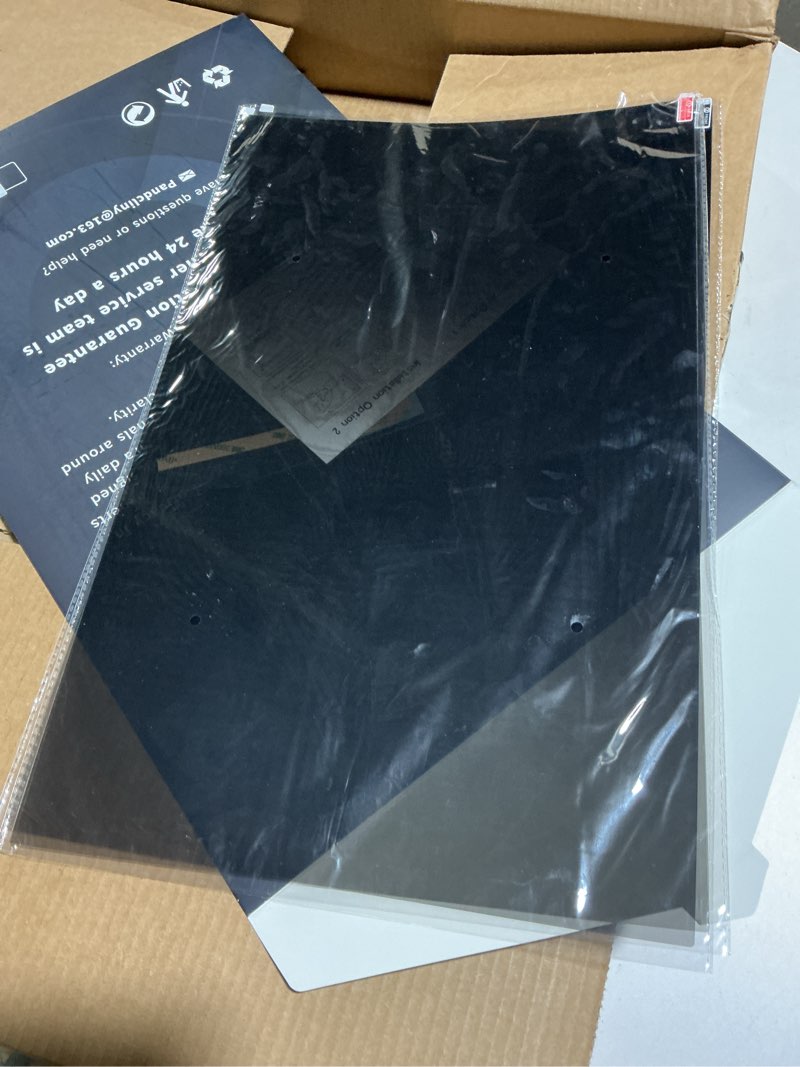 Condition photo showing Good Condition for [2 Pack] 24 Inch Computer Privacy Screen Filter for Monitor 16:10 Aspect Ratio, Eye Protection Anti Blue Light Privacy Shield and Anti-Glare Protector, 24inch Removable Anti-Scratch 24in Protector Film 2 pcs for 24 Inch 16:10 Aspect