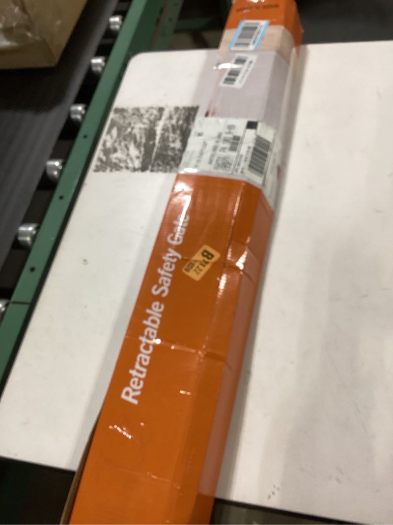 Retractable Baby Gate for Stairs – 33” Height, Expands up to 55” Width – Safety Gate for Infants, To