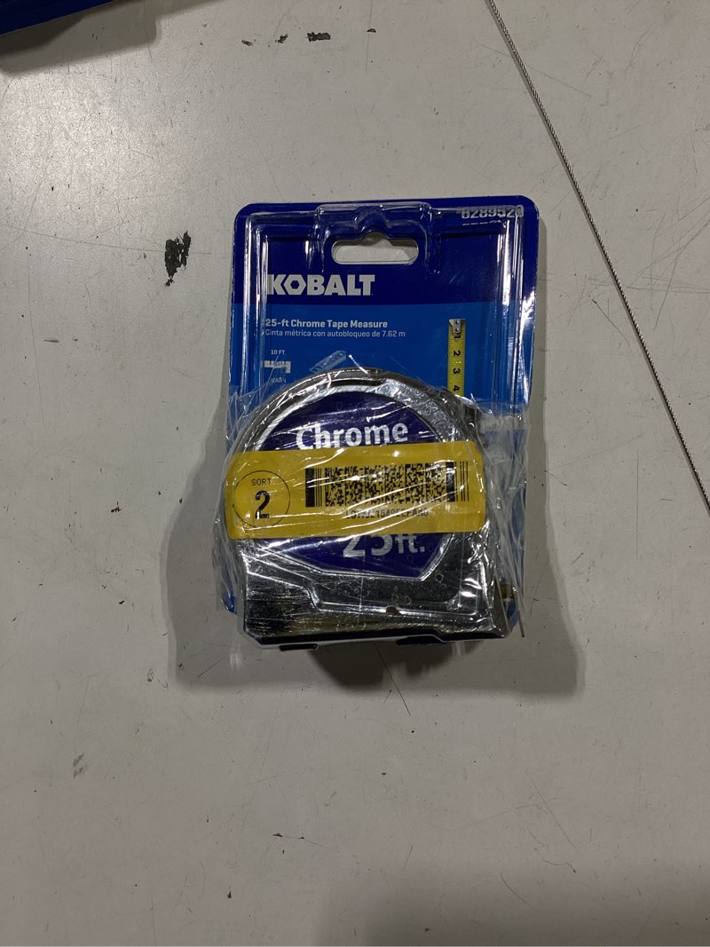 Condition photo showing Good Condition for kobalt chrome 25-ft tape measure