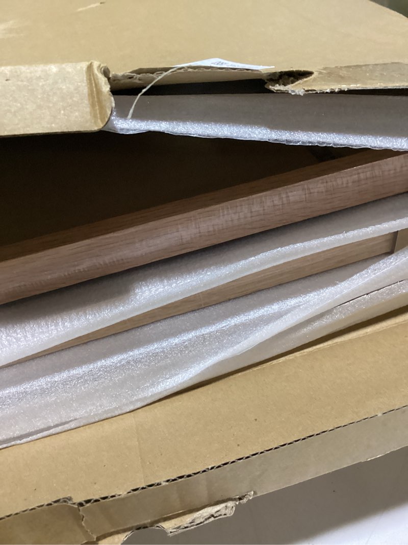 Condition photo showing Good Condition for 16x20 oak wood frames -16"x20" poster frames for wall, 16x20 picture frames for wall, 16 x 20 picture frames, 16 x 20 frames for wall(3 pack, beige) beige-3p 16x20