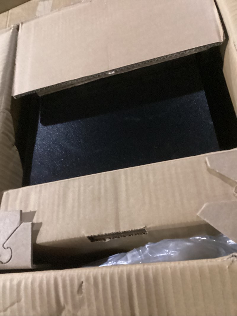 Condition photo showing Good Condition for amazon basics steel security safe and lock box with electronic keypad, secure documents storage, black, 0.5 cubic feet, 13.8"w x 9.8"d x 9.8"h, removable shelf