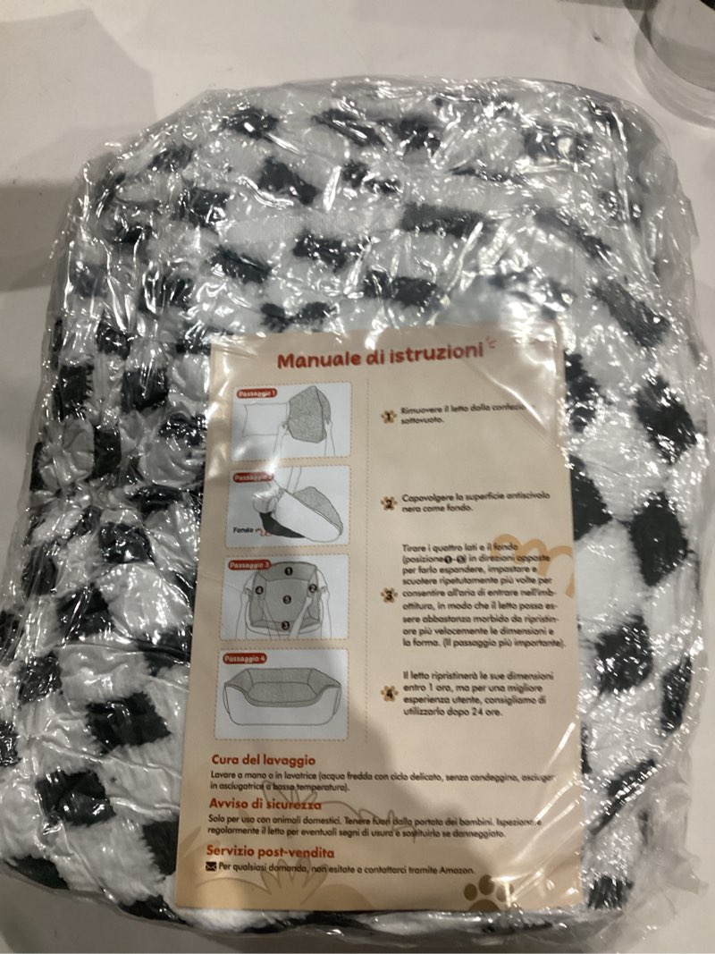 Condition photo showing Good Condition for joejoy dog bed for large medium small dogs - rectangle orthopedic dog sofa bed, cute modern puppy be