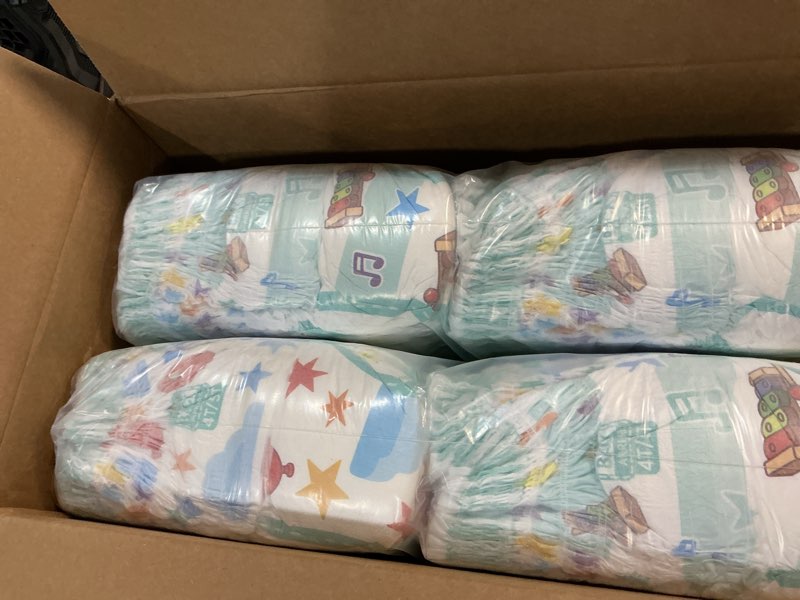 Condition photo showing New/Like New for pampers easy ups bluey training underwear - size 4t-5t - 100ct