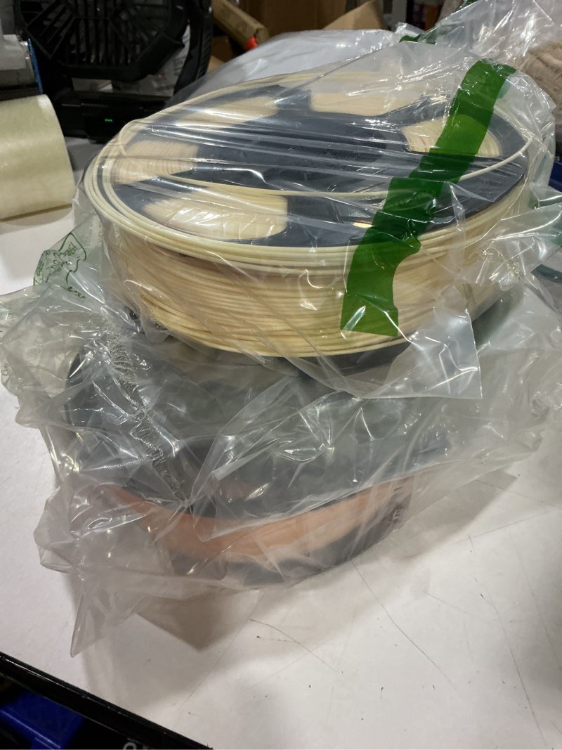 Condition photo showing As Is for pla plus filament bundles 6kg,1.75mm matte pla, stronger and durable,high toughness 3d printer filament, dimensional accuracy +/- 0.02mm,1kg each 6 spools,pla+ filament fits most fdm 3d printers(6s-3)