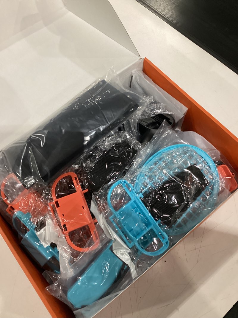 Condition photo showing New/Like New for switch 2 sports accessories bundle – 22 in 1 family party kit for nintendo switch 2 only, with tennis rackets, steering wheels, wrist straps, grips, joystick caps, card case & storage bag 22 in 1 accessories kit