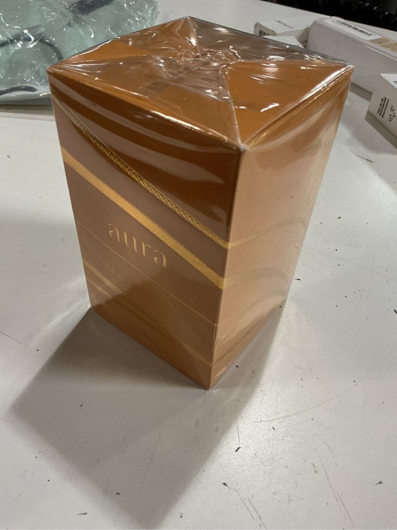Condition photo showing New/Like New for khadlaj la fede aura manga splash eau de parfum spray, 3.4 ounce (unisex)
