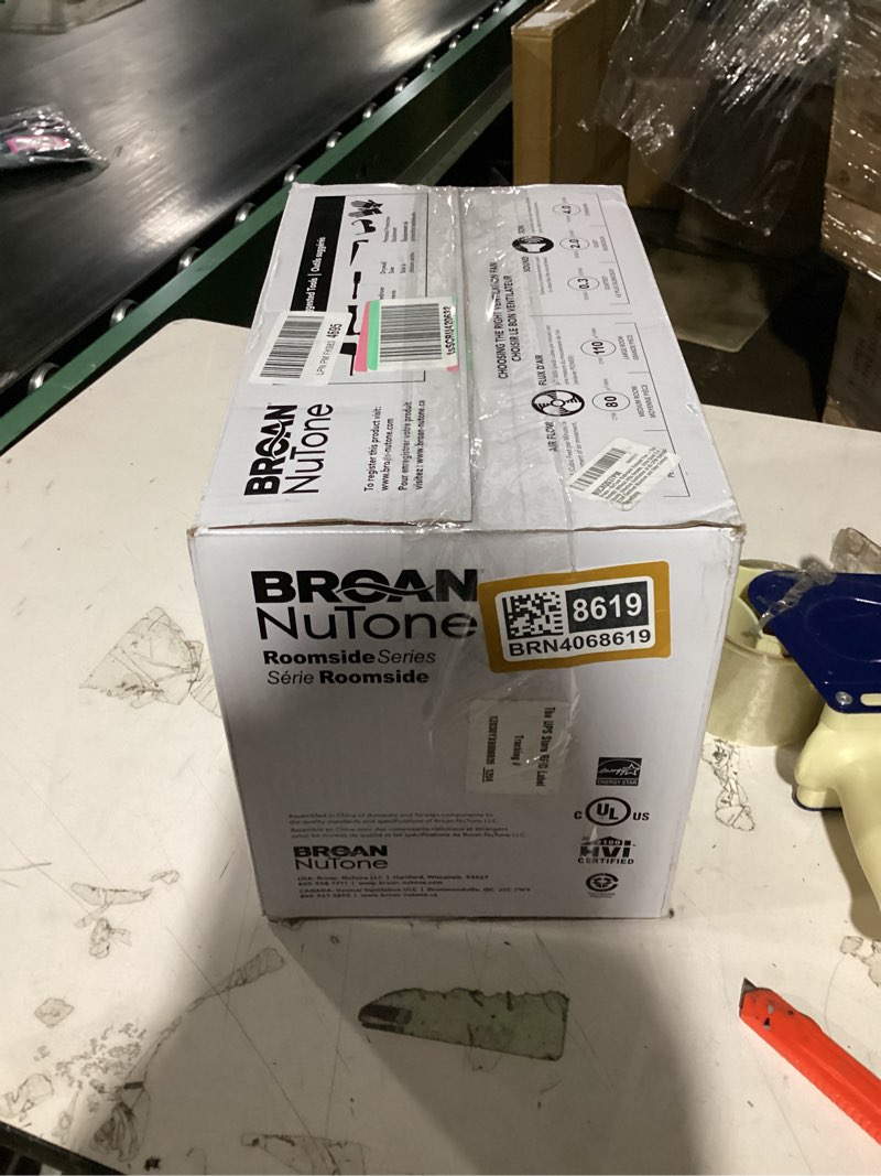 Condition photo showing New/Like New for broan-nutone® roomside series bathroom exhaust fan, 60 cfm, energy star®