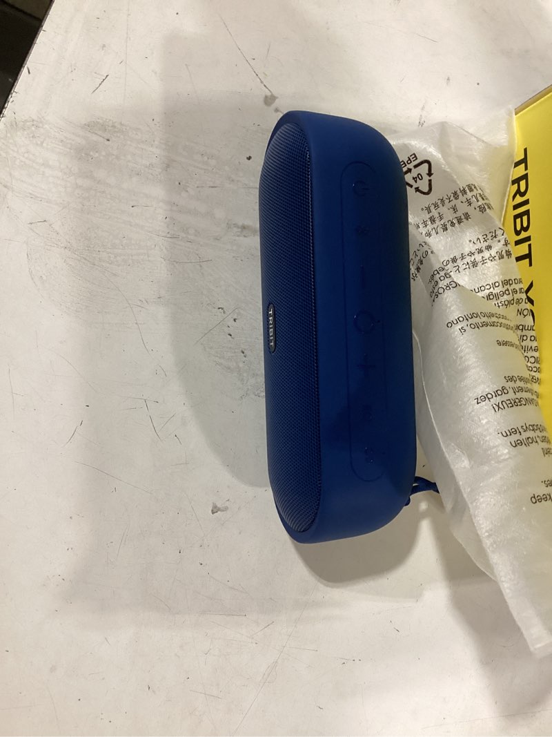 Condition photo showing Good Condition for tribit portable bluetooth speaker xsound plus 2, wireless speaker 30w with xbass, ipx7 waterproof, 24-hour playtime, stereo sound, built-in mic, bluetooth 5.3 for party, car, travel(blue)