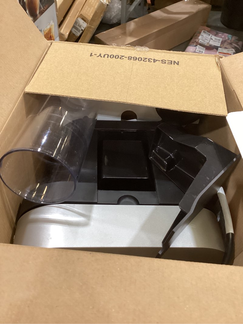 Condition photo showing As Is for nespresso vertuo pop+ deluxe coffee and espresso maker by breville, titan machine only titan