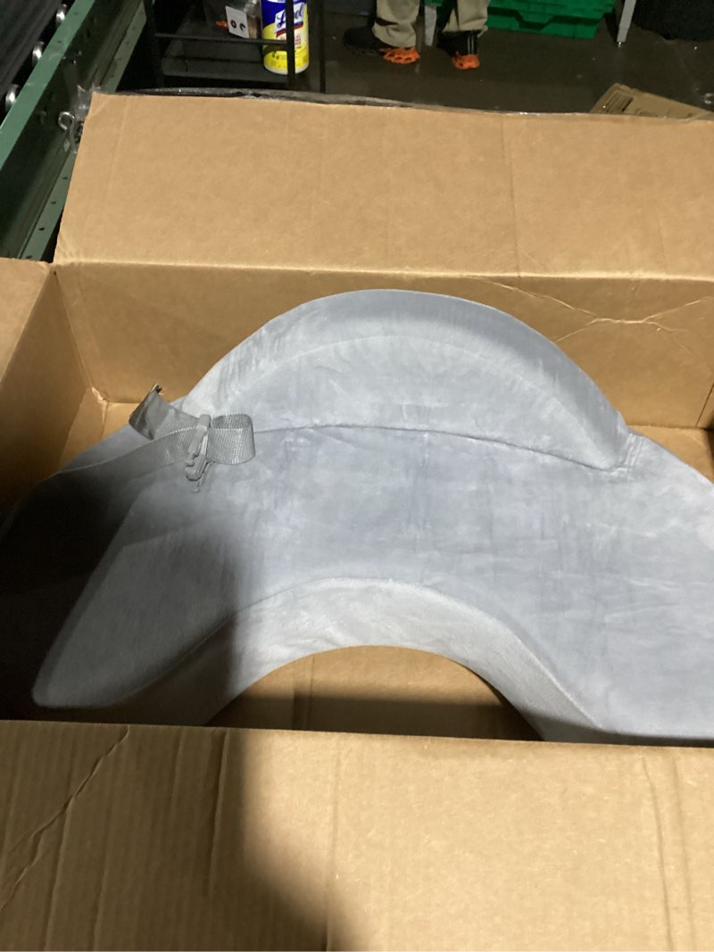 Condition photo showing Good Condition for Momcozy Innovative Safety Guard Nursing Pillow - Firm & Springy Memory Foam - Stable, Ergonomic Support & Comfort - Wider Breastfeeding Cushion, Adjustable, Removable Cover, Baby Safety Certified Grey ( Premium Memory Foam ) CozyLite