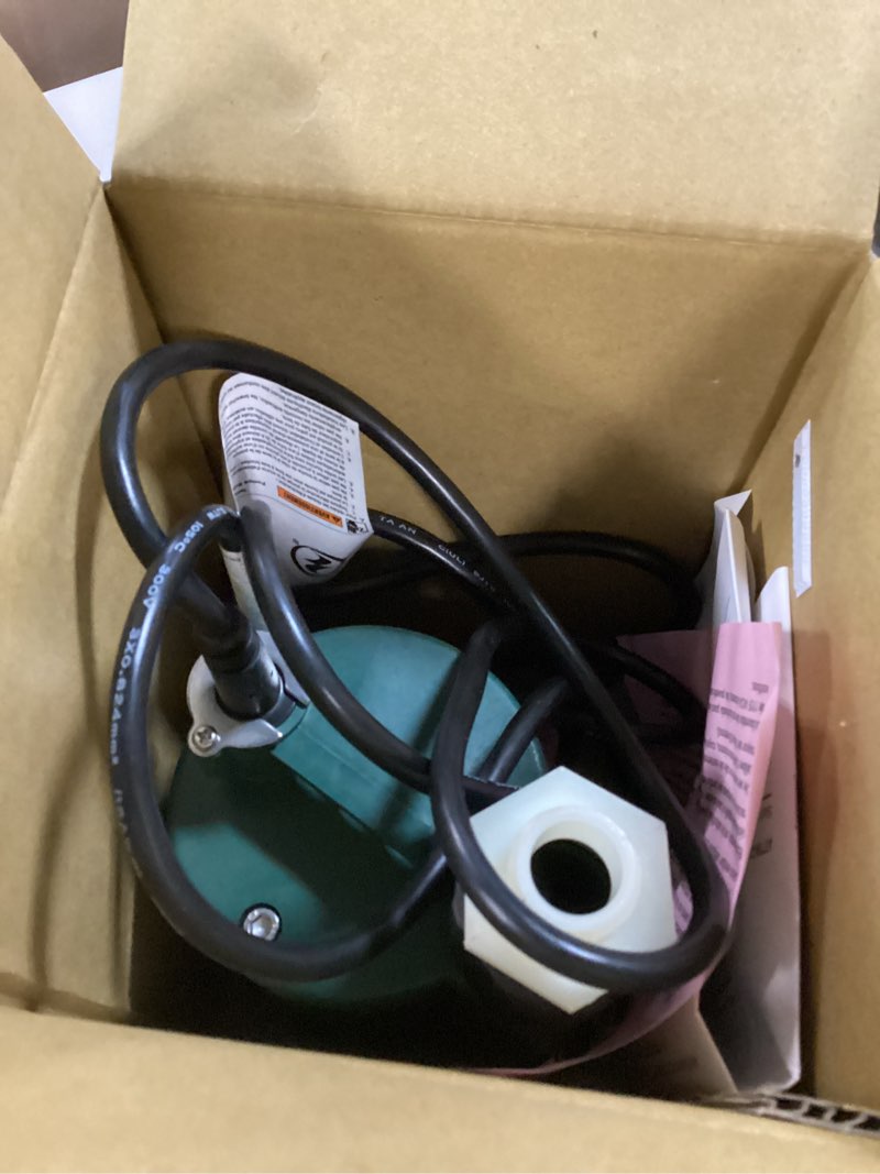 Condition photo showing Good Condition for 1/3hp automatic utility pump