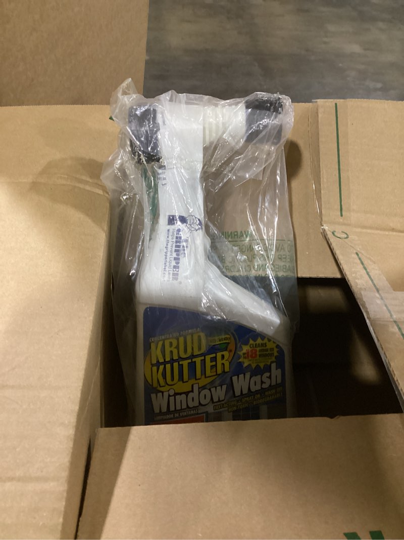 Condition photo showing New/Like New for Krud Kutter WW32H4 Window Wash, 32 Ounce, Clear
