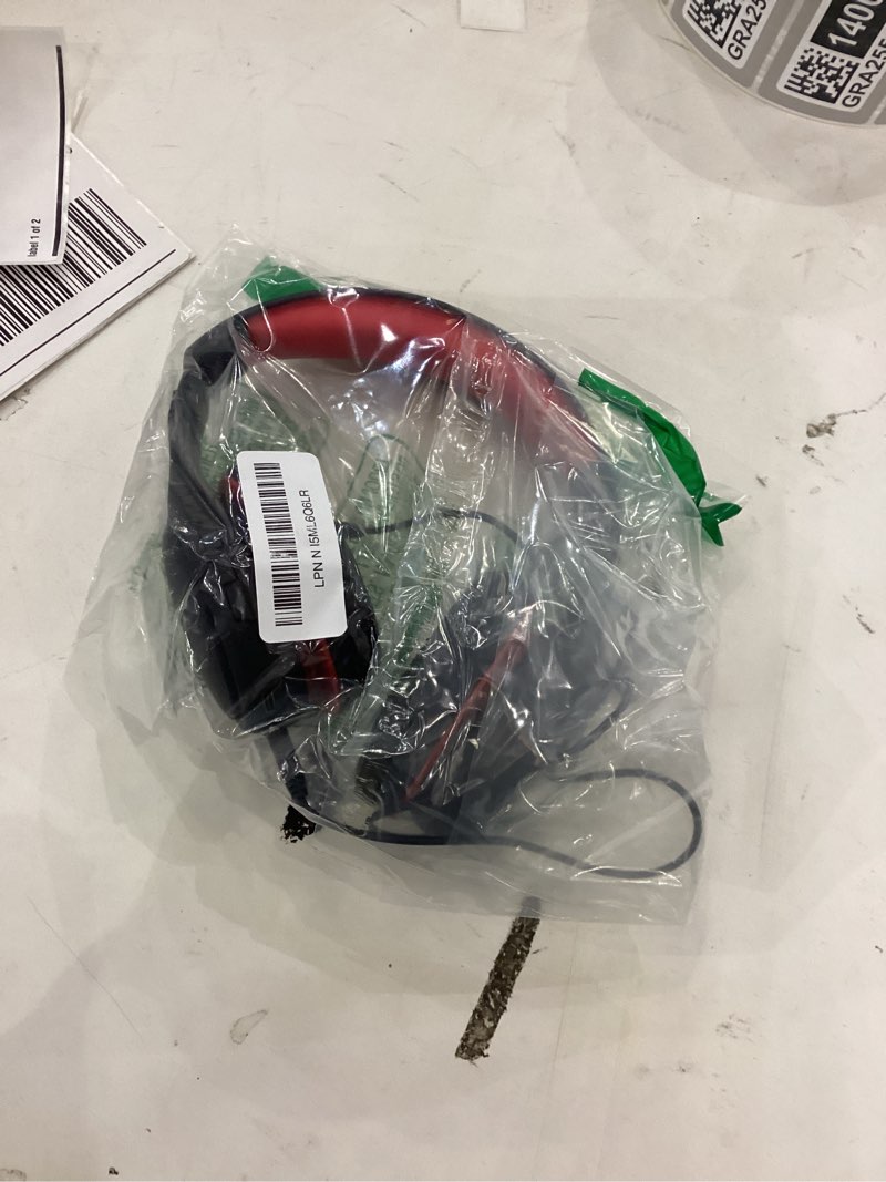 Condition photo showing New/Like New for Kids Bluetooth Headphones, 60 Hours Playtime, Bluetooth 5.4 Kids Headphones Wireless, Type-C Fast Charging, 85/94dB Volume Limited, Foldable Toddler Wireless Headsets with Mic-Black Red