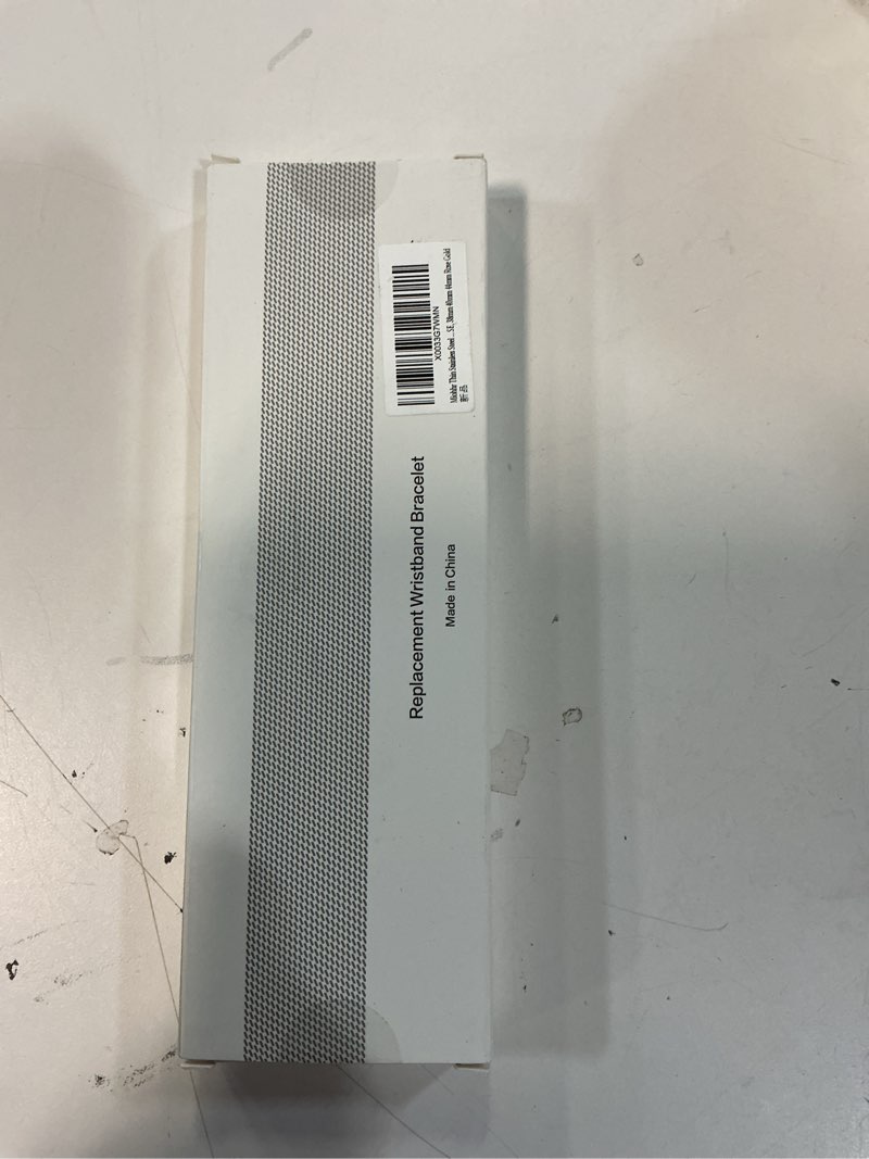 Condition photo showing New/Like New for MioHHR Slim Metal Band Compatible with Apple Watch Band 42mm(Series 11 10) 41mm(Series 9 8 7) 40mm(Series 6 5 4 SE3/2/1) 38mm(Series 3 2 1),Stainless Steel iWatch Bands for Women,Rose Gold Rose Gold 38mm 40mm 41mm 42mm