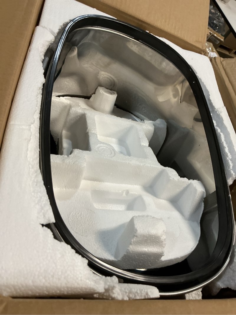 Condition photo showing Good Condition for bestoffice | 13 gallon trash can with lid | automatic touchless garbage can | odor control | modern oval design | easy to clean | stainless steel | fits any kitchen, bathroom, office or home stainless steel stainless steel