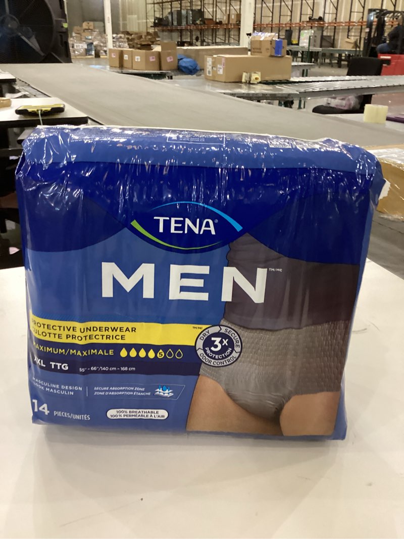  tena incontinence guards for men, moderate absorbency,  14 count