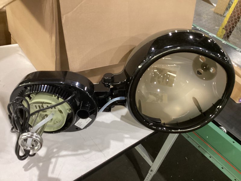 Condition photo showing As Is for tasalon professional hair steamer for deep conditioning, hooded dryer for oil & dye & natural hair, mechanical button & knob timing, deep moisturizing hair care, hot mist for spa, home use, salon