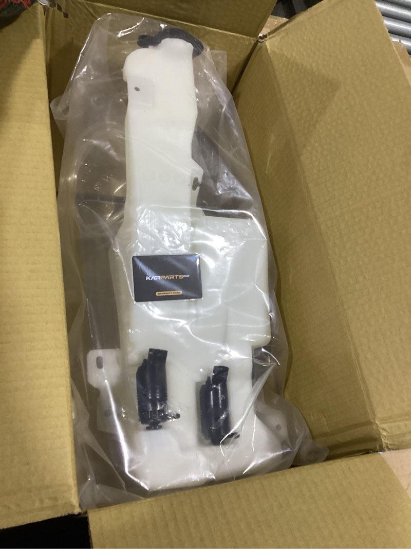 Condition photo showing Good Condition for for gmc yukon xl 1500 2000-2006 windshield washer tank | w/rear wiper | reservoir/pump assembly | gm1288125 | 12487671-pfm