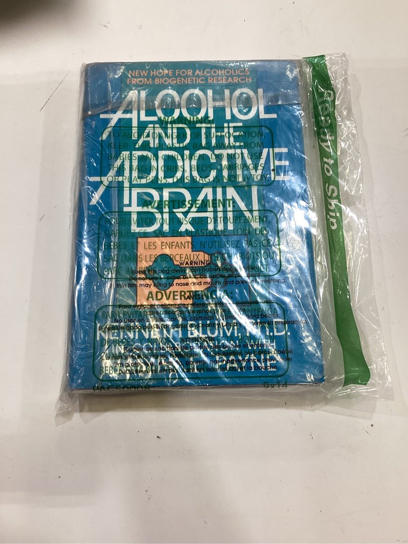 Condition photo showing New/Like New for alcohol and the addictive brain