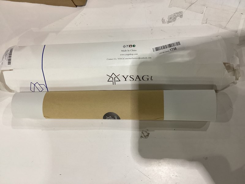 Condition photo showing Good Condition for ysagi leather desk protector, office mat, large mouse mat, non-slip pu leather blotter, laptop desk, waterproof writing pad for office and home (white, 31.5" x 15.8") white 31.5" x 15.8"